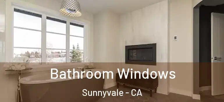  Bathroom Windows Sunnyvale - CA