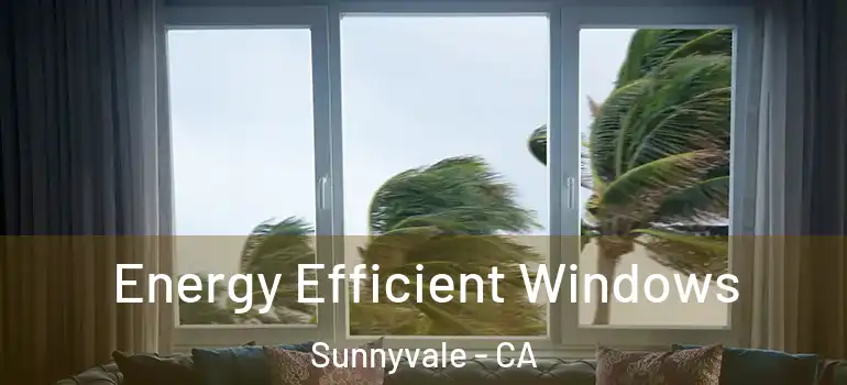  Energy Efficient Windows Sunnyvale - CA