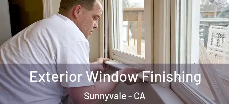  Exterior Window Finishing Sunnyvale - CA