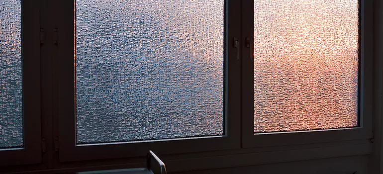 Frosted Glass Window Replacement in Sunnyvale, CA