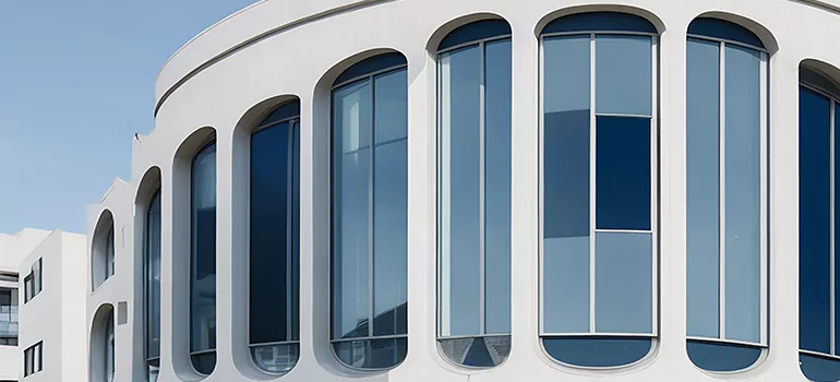 Geometric Window Curtains in Sunnyvale, CA