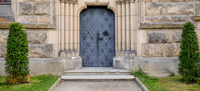 Traditional Double Front Doors in Sunnyvale, CA