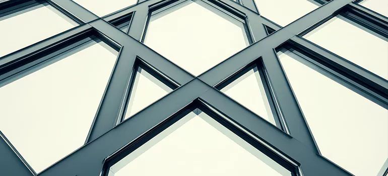 Geometric Window Shades in Sunnyvale, CA