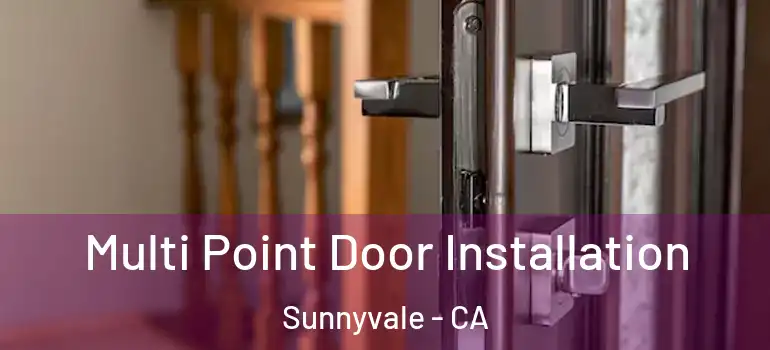  Multi Point Door Installation Sunnyvale - CA