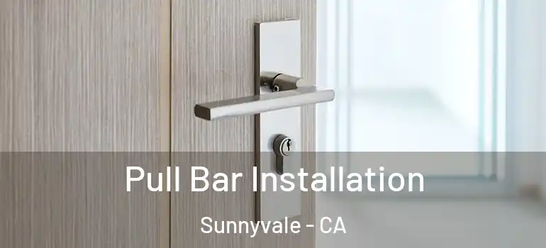 Pull Bar Installation Sunnyvale - CA