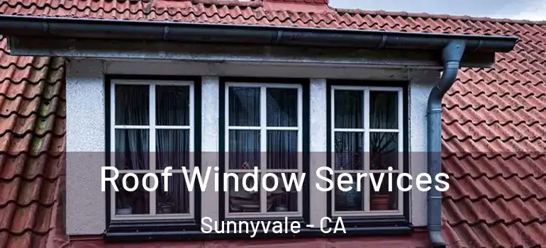  Roof Window Services Sunnyvale - CA