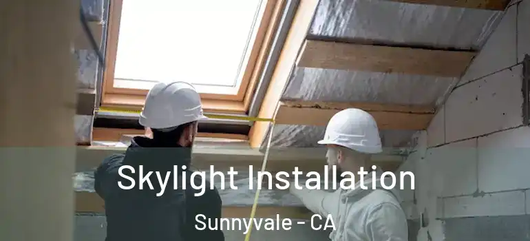  Skylight Installation Sunnyvale - CA