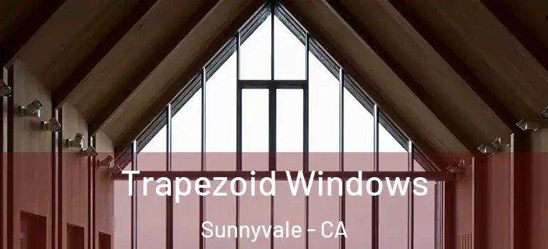  Trapezoid Windows Sunnyvale - CA
